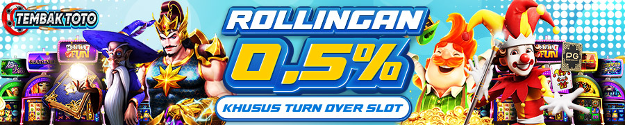 BONUS ROLINGAN SLOT 0.5%